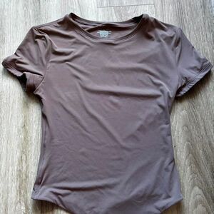 Women's brown snug one piece body suit